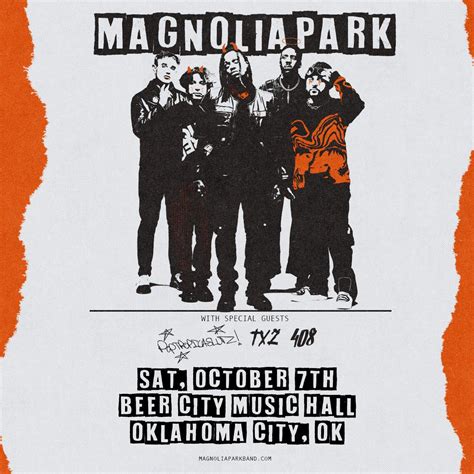 Magnolia Park Tickets, Saturday, October 7 2023 | Prekindle