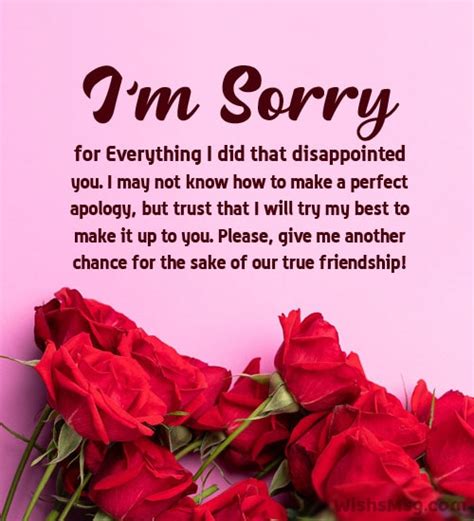 Sorry Messages for Friends - Apology Quotes | WishesMsg (2023)