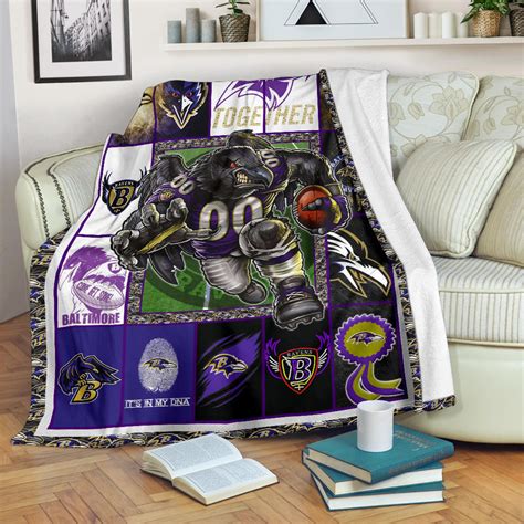 Baltimore Players Ravens Fleece Blanket - Mirvac Yopansy