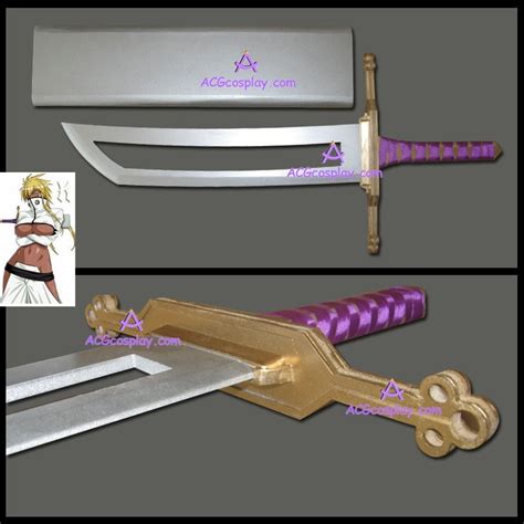 Bleach Anime Arrancar Espada Halibel Sword cosplay props