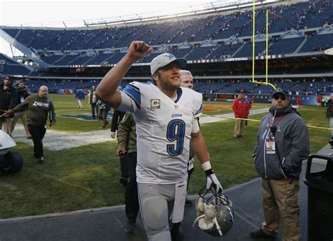 Detroit Lions' Matthew Stafford 'stress free' despite mounting ...