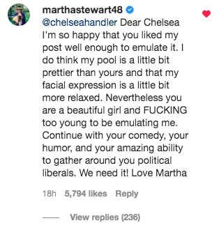 79-Year-Old Martha Stewart Just Obliterated Chelsea Handler For Making ...