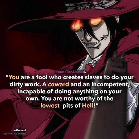 9+ Grusome Alucard & Hellsing Quotes (Images) | QTA | Hellsing, Alucard ...