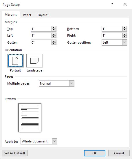 Word how to change margins on one page only - wellnessnsa