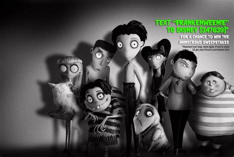 Frankenweenie Characters List