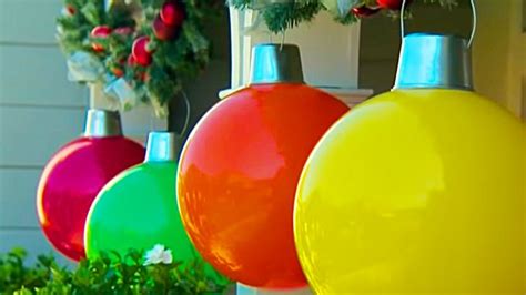 Make DIY Christmas Ornaments For Outdoor Decor - DIY Ways