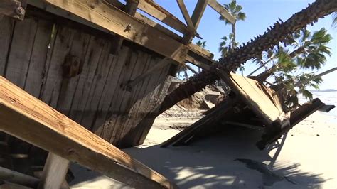 High surf, storm cause major damage at Capo Beach - ABC7 Los Angeles