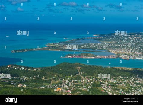 Aerial view of antigua hi-res stock photography and images - Alamy