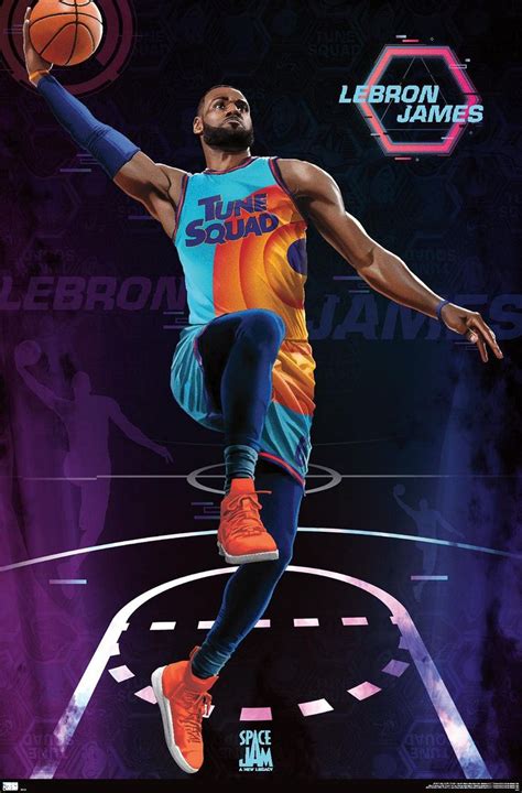 Space Jam: A New Legacy - LeBron James Wall Poster