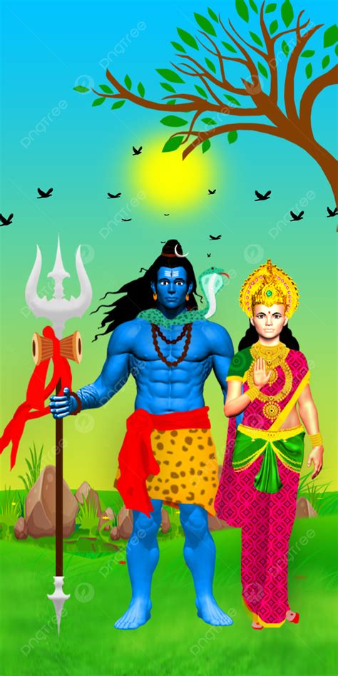 Shiv Parvati Background Images, HD Pictures and Wallpaper For Free Download | Pngtree