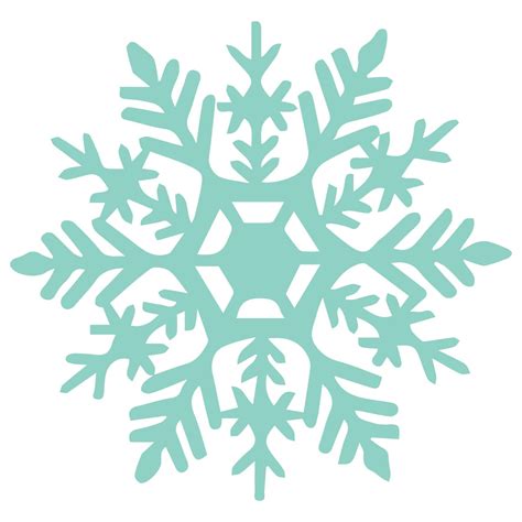 Snowflake Vinyl Decal Design 1 Frozen Party by NipomoImprints