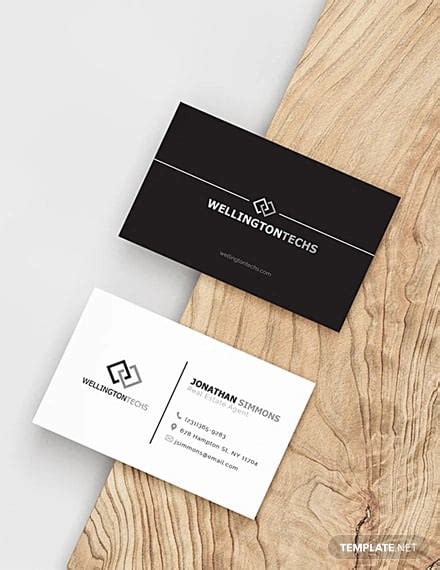 44+ Free Blank Business Card Templates - AI, Word, PSD