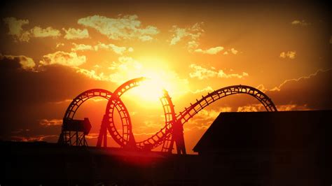 Roller Coaster Wallpaper (61+ pictures) - WallpaperSet