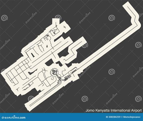 Terminals Layout Plan of the JOMO KENYATTA INTERNATIONAL AIRPORT (NBO ...