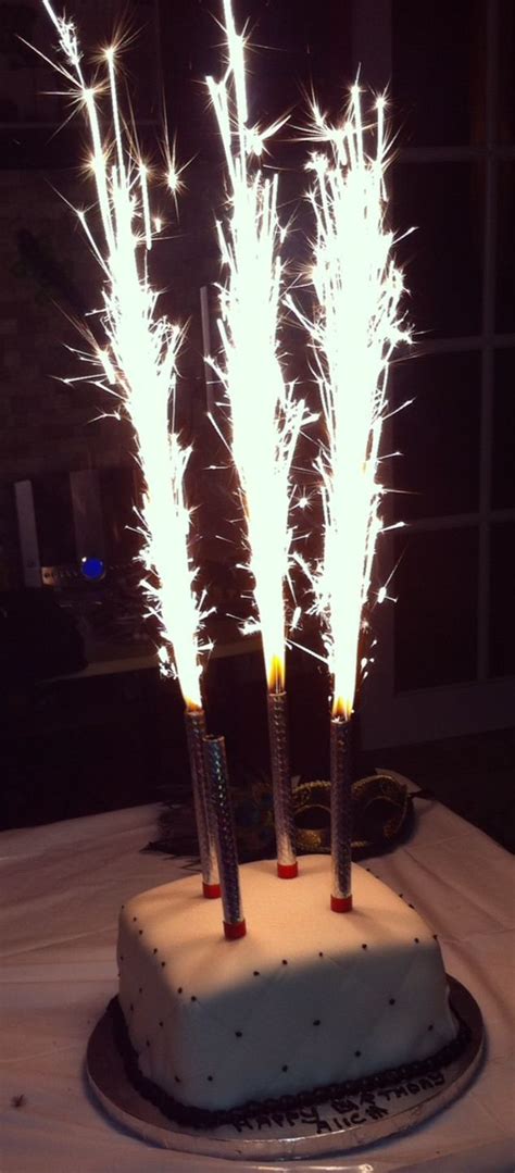 Sparkling Party Candles, 8 Ct, Sparklers 4 gold and 4 Silver, Cake Candles - Walmart.com in 2021 ...