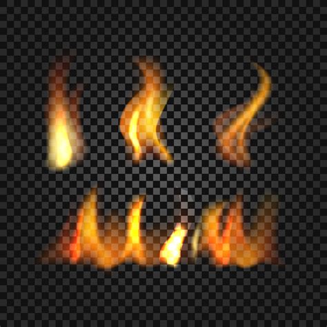 Realistic Flames Vector Art, Icons, and Graphics for Free Download