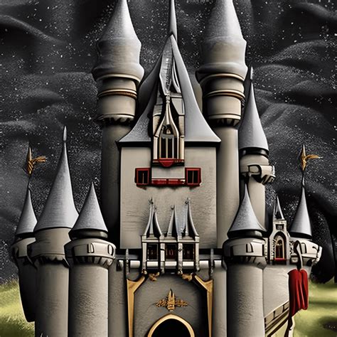 The Evil Queen's Castle from Snow White · Creative Fabrica