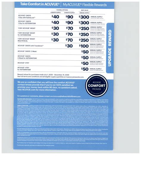 Acuvue Rebates & Rewards for Contact Lenses | McMillin Eyecare