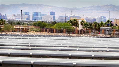 Las Vegas plugging into solar energy - Las Vegas Sun News