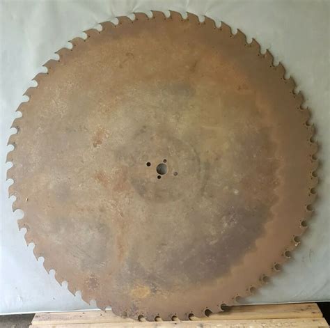 Vintage 54" Circular Sawmill Blade -- Antique Price Guide Details Page