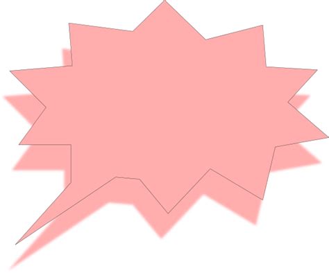 Pink Speech Bubble Clip Art at Clker.com - vector clip art online ...