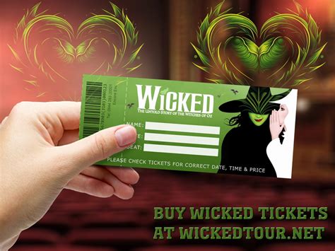 Wicked Tickets: Broadway & Tour, Discount, Lottery, Best Prices