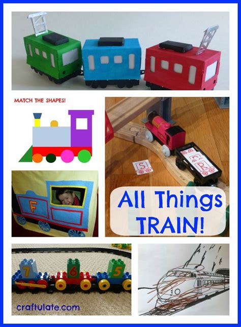 All Things Train! | Train crafts, Train activities, Activities