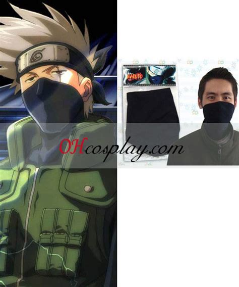 Naruto Hatake Kakashi Face Mask Cosplay Accessory : Cosplaymade.com