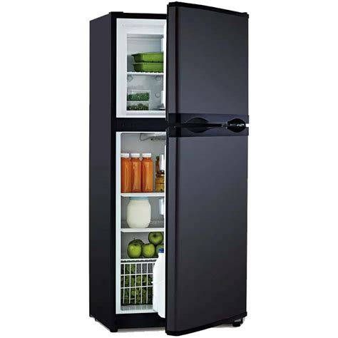 Bushman DC190L 12 Volt / 24 Volt Upright Fridge Freezer (Black or White ...