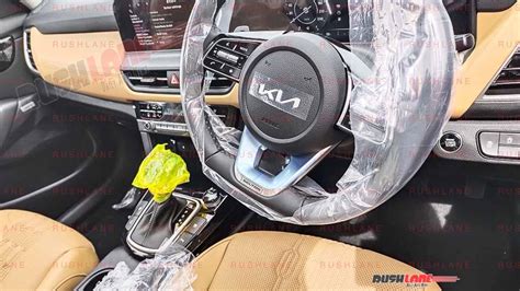 Kia Seltos HTX+ Variant Interiors Leak Ahead Of Launch