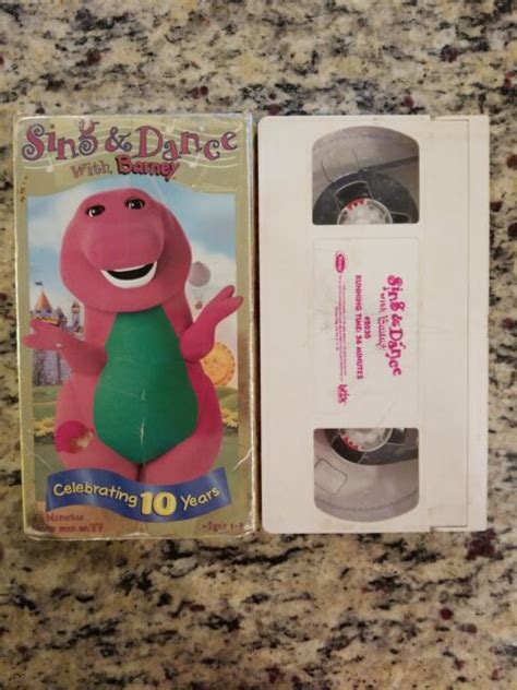 Barney - Sing and Dance With Barney (VHS, 1999) for sale online | eBay