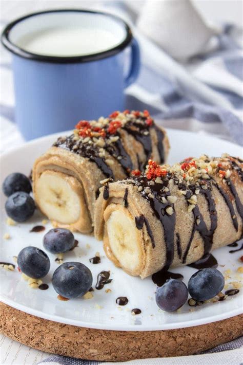 Chocolate Peanut Butter Banana Roll-Ups | Natalie's Health