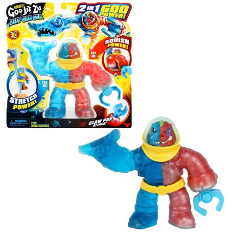 Buy Heroes of Goo Jit Zu Deep Goo Sea Tyro Double Goo Pack. Stretchy ...