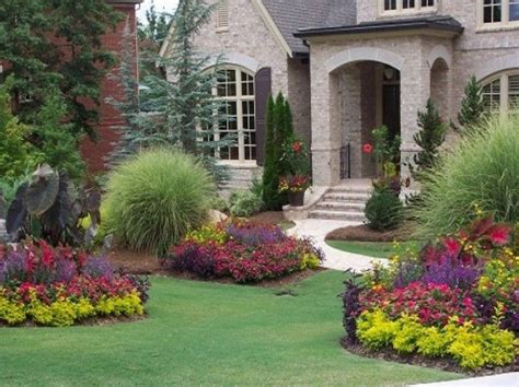 Brick house windows - Google Search | Front yard landscaping design, Small front yard ...