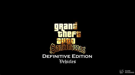 S. A. Definitive Edition — Vehicles (SA-MP) для GTA San Andreas