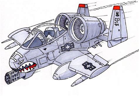 Jet Fighter Cartoon