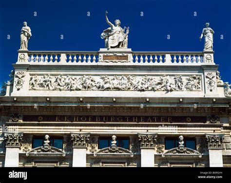 Exterior Of Burgtheater Stock Photo - Alamy