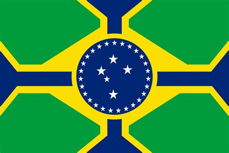 Brazil Flag Redesign v2- World Flag Project #24 : vexillology