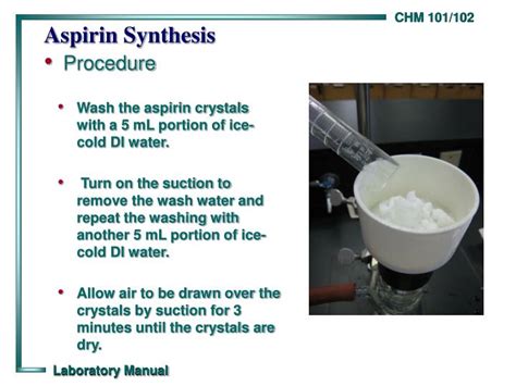 PPT - Aspirin Synthesis PowerPoint Presentation - ID:478355