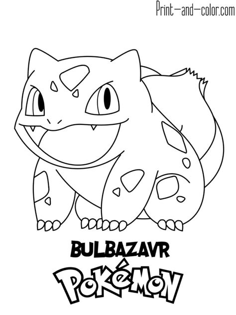 Pokemon coloring pages | Print and Color.com | Pokemon coloring ...