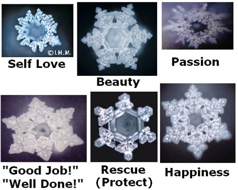 Masaru Emoto water crystals. | The Power & Energy of Light | Pinterest | Masaru emoto, Crystals ...