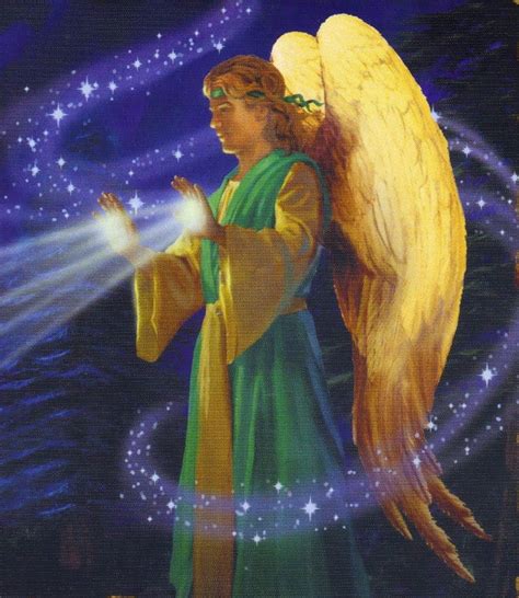 Archangel Raphael Healing Video Oracle Card by BlackCrowRedFox