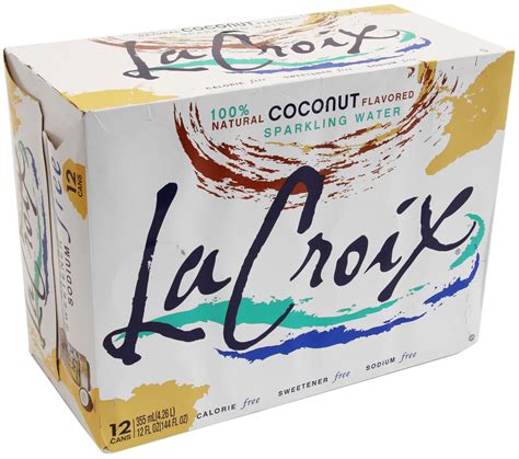 La Croix Sparkling Water - Coconut | at Mighty Ape NZ