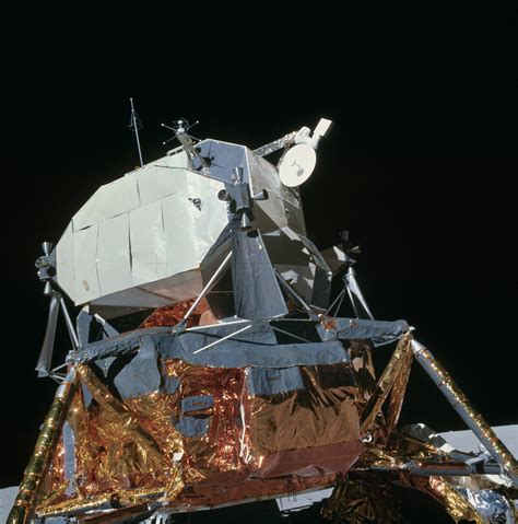 Apollo 16 - Lunar Module 'Orion'-- This picture shows how some of the ...