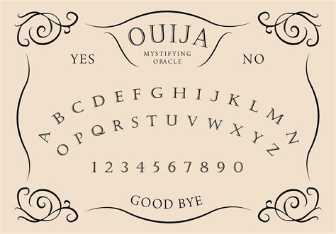 Ouija Board 130213 Vector Art at Vecteezy