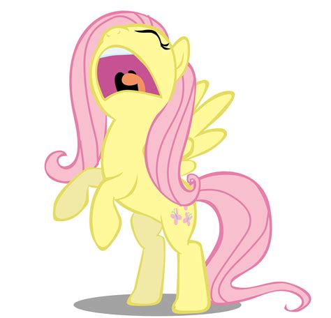 Fluttershy- Scream by Fluttertroll on DeviantArt