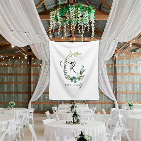 Wedding Backdrop for Photo Rustic Botanical Wedding Banner - Etsy