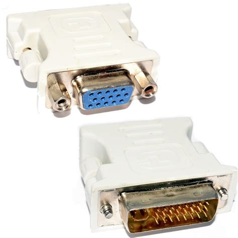 DVI To VGA CoNNECTOR DVI 24+5 MALE To 15 VGA FEMALE ADAPTER