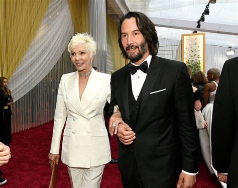 Keanu Reeves from 'The Matrix' Poses on Red Carpet with His Beautiful ...