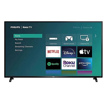 PHILIPS 65" Class 4K Ultra HD Roku Smart LED HDTV - 65PFL4756/F7 - Sam ...